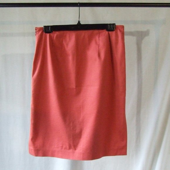 J.Crew Coral Pencil Skirt, Women’s - Picture 4 of 13